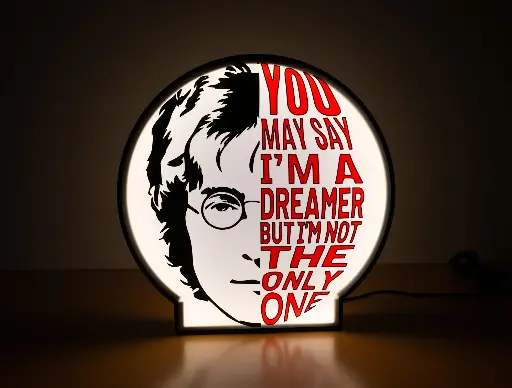 Lampe John Lennon Imagine