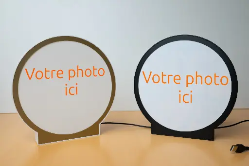 [3DP_LED_CUSTOMER_PICTURE] Lampe avec votre photo.